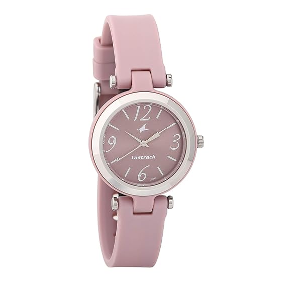 Fastrack Trendies Analog Pink Dial Women's Watch-68015PP03/NP68015PP03, Pink, Strap