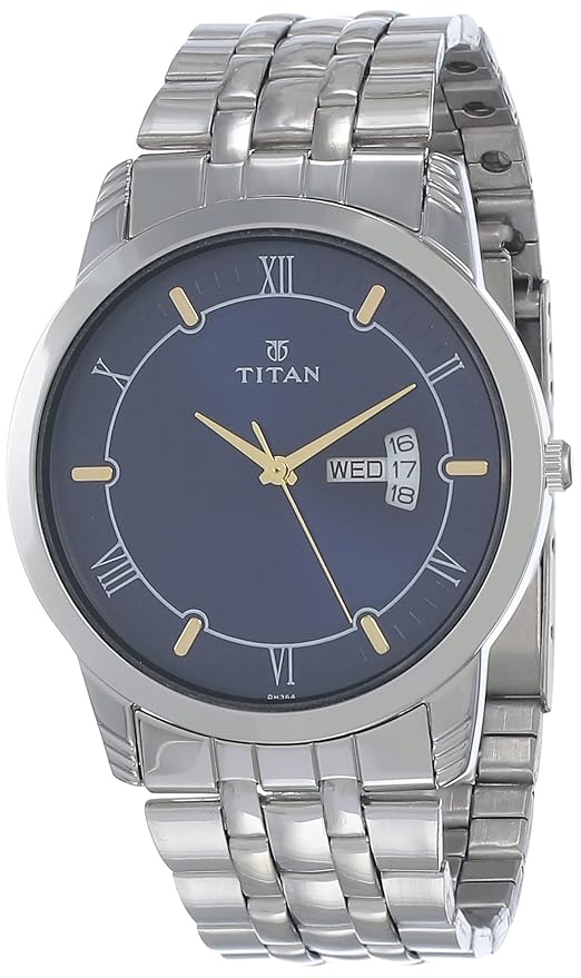 Titan Karishma Analog Blue Dial Men's Watch -NM1774SM01 / NL1774SM01